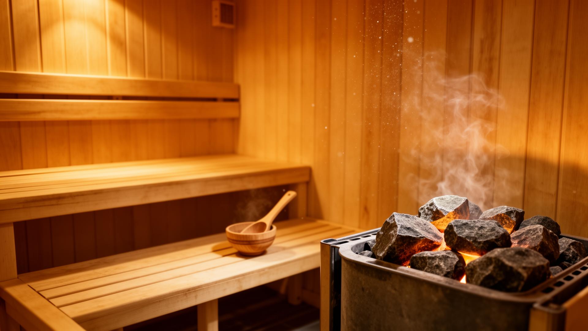 Finnische Sauna